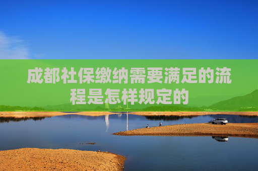 成都社保缴纳需要满足的流程是怎样规定的
