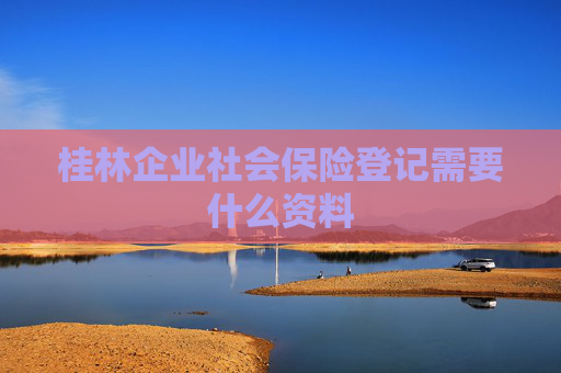 桂林企业社会保险登记需要什么资料