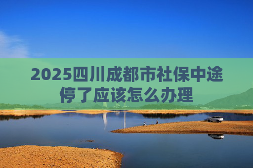 2025四川成都市社保中途停了应该怎么办理