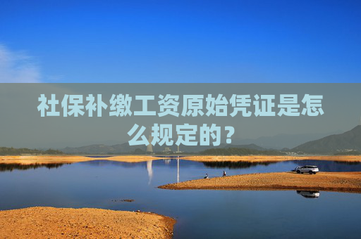 社保补缴工资原始凭证是怎么规定的？
